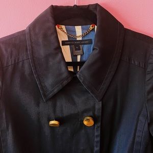 Marc by Marc Jacobs black trench coat